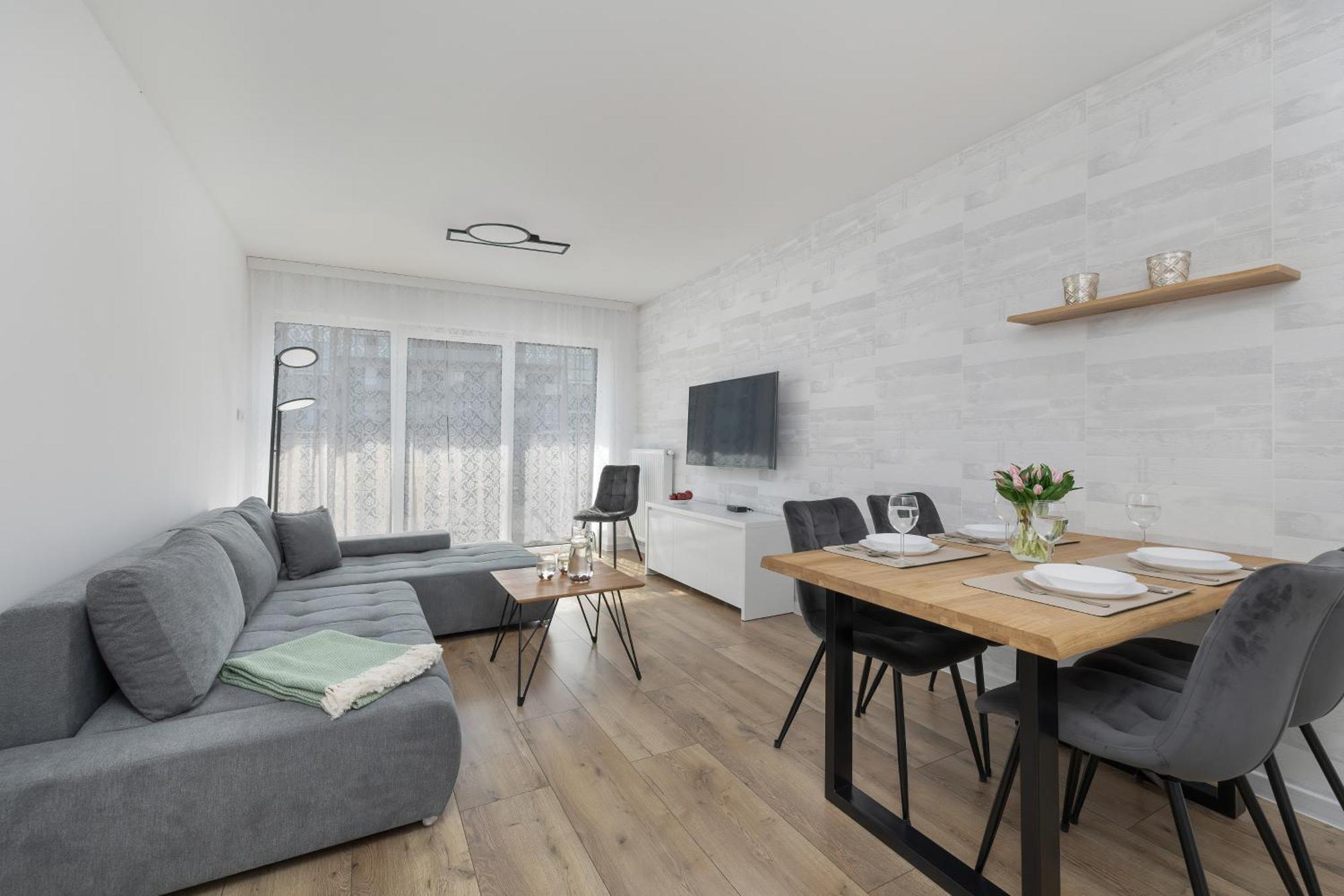 Wellness & Spa Resort Dziwnow Riverfront Apartments With Parking By Noclegi Renters Eksteriør bilde