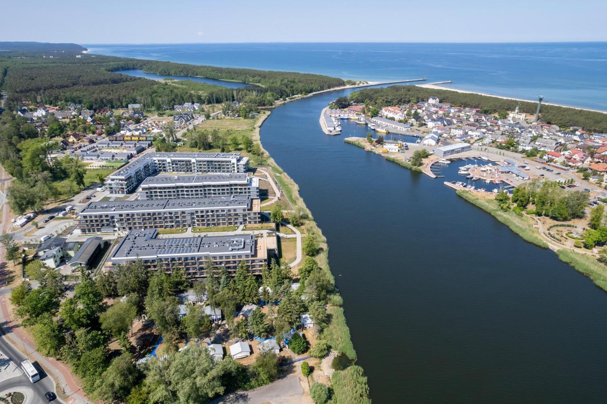 Wellness & Spa Resort Dziwnow Riverfront Apartments With Parking By Noclegi Renters Eksteriør bilde