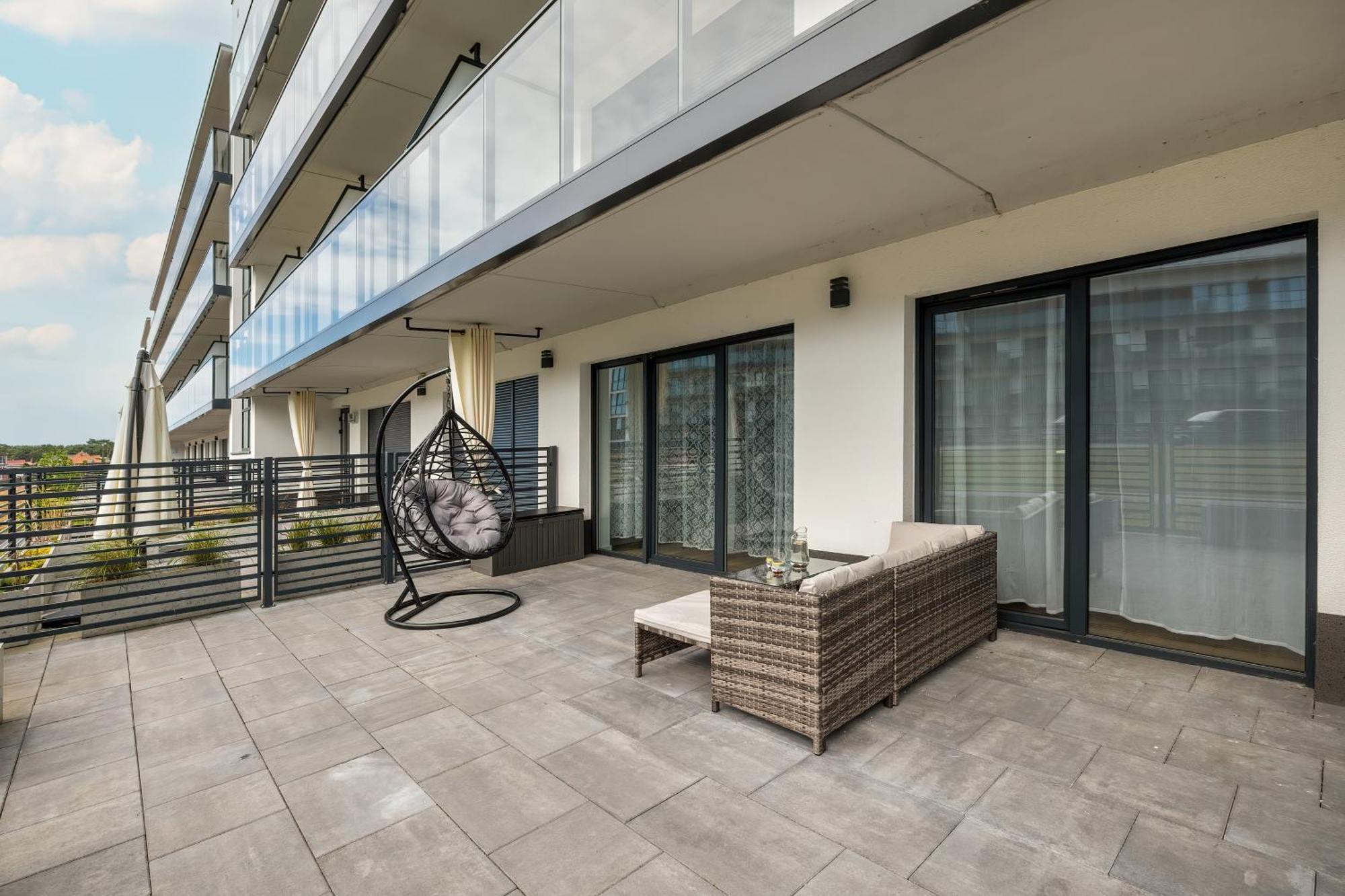 Wellness & Spa Resort Dziwnow Riverfront Apartments With Parking By Noclegi Renters Eksteriør bilde